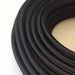 3 core Round Vintage Braided Fabric Cable Flex 0.75mm Black~3194 - Lost Land Interiors