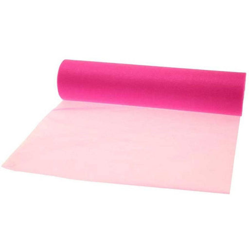 Shocking Pink Soft Organza Roll 26cm - Lost Land Interiors