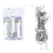 100 LED Battery Micro Lights Silver Wire - Lost Land Interiors