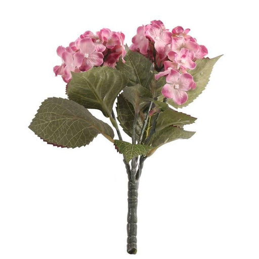 Pink Hydrangea Bush (22 x 17 x 9cm) - Lost Land Interiors