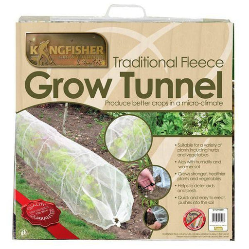 Fleece Grow Tunnel Garden Kingfisher Greenhouse tunnel - Lost Land Interiors
