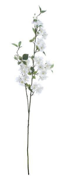 Luxury Cherry Blossom Spray White (127cm) - Lost Land Interiors