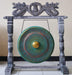 Medium Gong in Stand - 50cm - Greenwash - Lost Land Interiors
