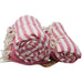 Cotton Pario Towel - 100x180 cm - Hot Pink - Lost Land Interiors