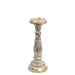 Small Candle Stand - White Gold - Lost Land Interiors