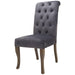 Knightsbridge Roll Top Dining Chair - Lost Land Interiors