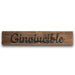 Ginvincible Rustic Wooden Message Plaque - Lost Land Interiors
