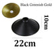 Modern Ceiling Pendant Light Shades Black Greenish Gold Color Lamp Shades~1116 - Lost Land Interiors