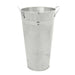 Galvanised Vase (30cm) Galvanised Bucket - Lost Land Interiors