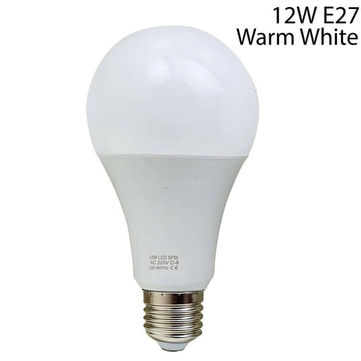 12W E27 Light Bulb Energy Saving Lamp Warm White Globe~1375 - Lost Land Interiors