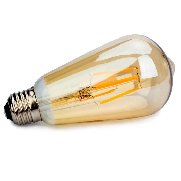 4W ST64 E27 4W Dimmable Vintage LED Retro Classic Filament Bulbs~1200 - Lost Land Interiors