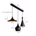 Retro Industrial Modern Three Out Let Pendant Light Chandelier~2499 - Lost Land Interiors