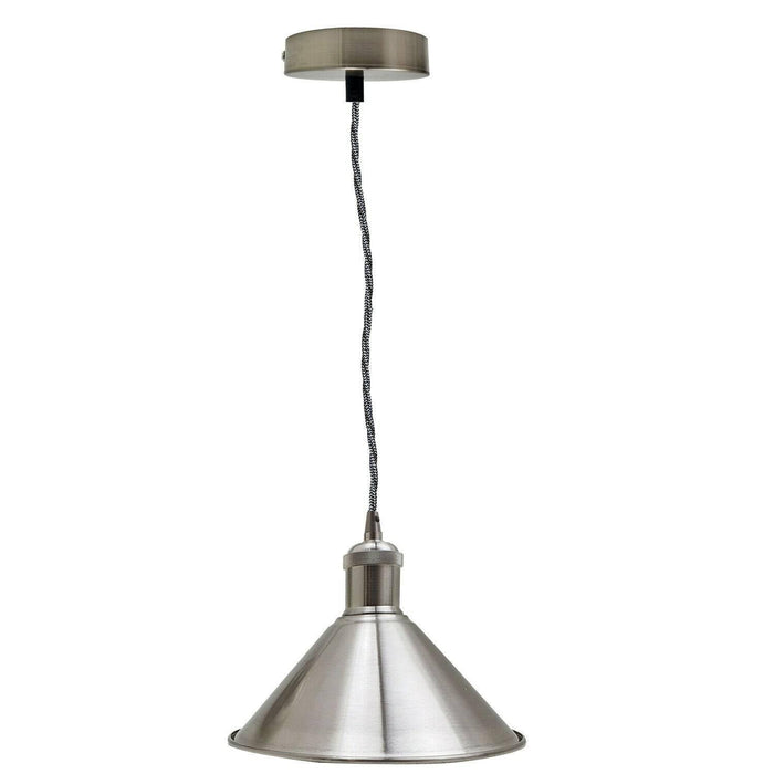 Modern Industrial Metal Ceiling Vintage Loft Style Lampshade Lamp Pendant Light~1120 - Lost Land Interiors