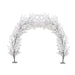 White Luxury Blossom Arch Wedding Event Arch Structure - Lost Land Interiors