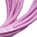 3 core Round Colour braided lighting Fabric Baby Pink Cable~3183 - Lost Land Interiors