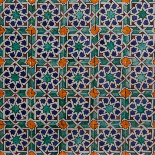 Hand painted Morocco Tiles Ceramic Wall Tile Bayan - Lost Land Interiors