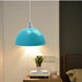 3 Pack Vintage Industrial Ceiling Light Blue Pendant Light Retro Loft Style Metal Shade Lamp~3571 - Lost Land Interiors