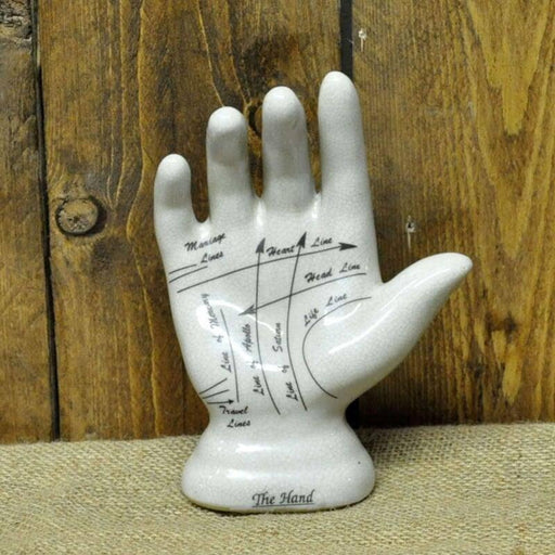 Vintage Style - Palmistry Hand 19cm - Lost Land Interiors