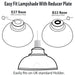 290mm RetroEasy Fit Lighting Metal Lampshade~1391 - Lost Land Interiors