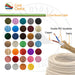 Vintage 2core Electric 5m round cable covered with coloured fabric textile Cable~4089 - Lost Land Interiors