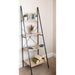Ladder Shelf Unit 181cm Wood and Metal - Lost Land Interiors