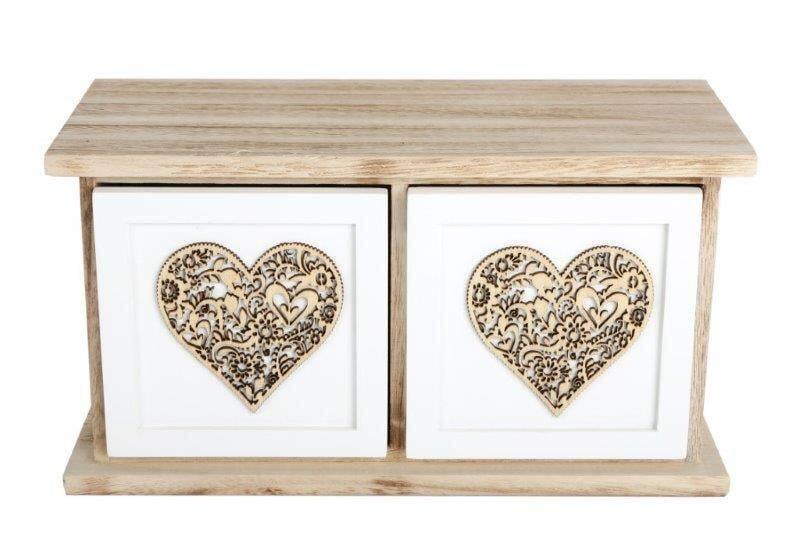 Wooden Heart Drawers - Lost Land Interiors