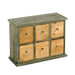 Six Drawer Storage Cabinet 32 x 13 x 24cm - Lost Land Interiors