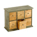 Six Drawer Storage Cabinet 32 x 13 x 24cm - Lost Land Interiors