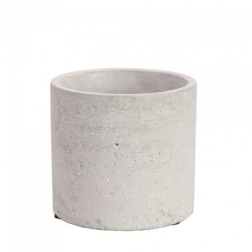 Round Cement Flower Pot 11cm - Lost Land Interiors
