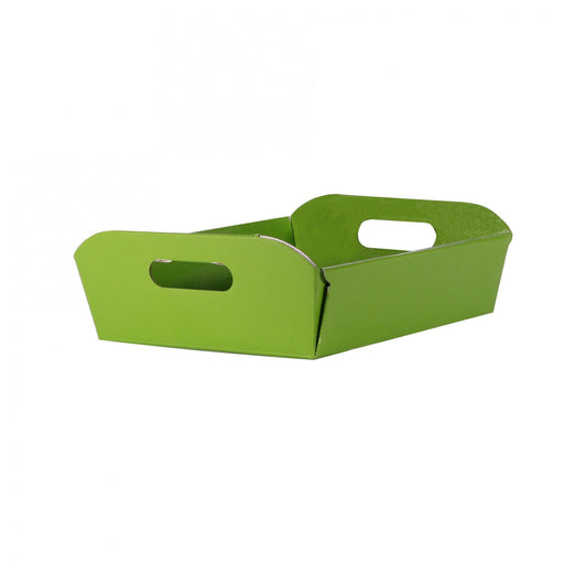 34.5cm Lime Green Small Hamper Box - Lost Land Interiors