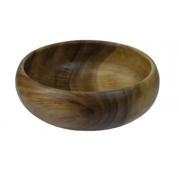Solid Acacia Wood Bowl -  Fruit bowl - Lost Land Interiors