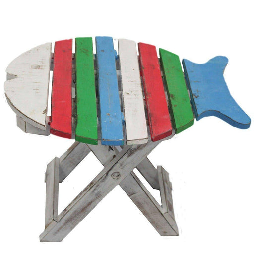 Folding Fish Chair - Multi Coloured - Lost Land Interiors