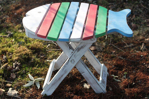 Folding Fish Chair - Multi Coloured - Lost Land Interiors