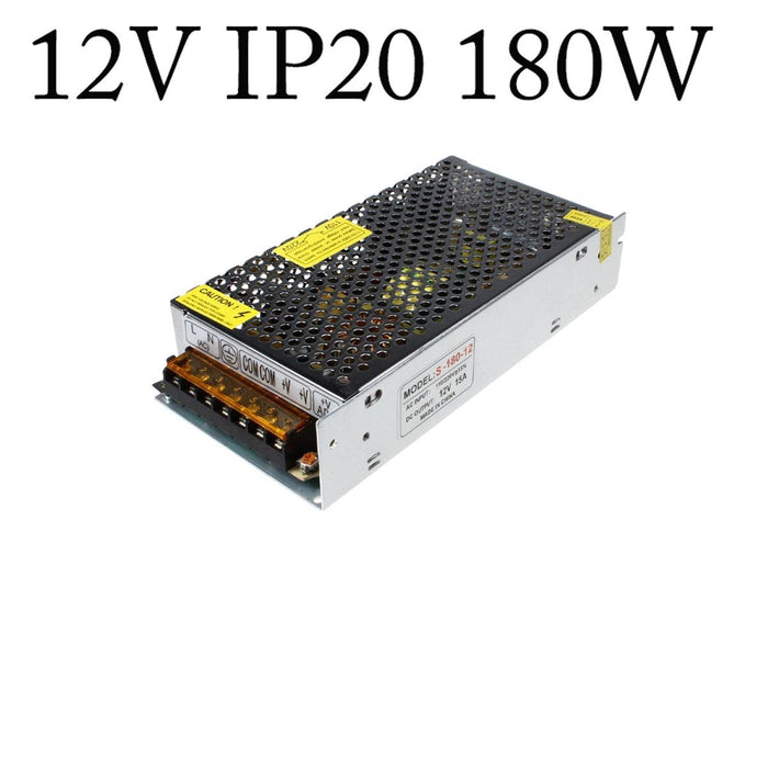 DC 12V IP20 Power Supply Universal Regulated Switching AC to DC Converter AC100V/240V Transformer Driver Adapter for LED Strip Light~4087 - Lost Land Interiors