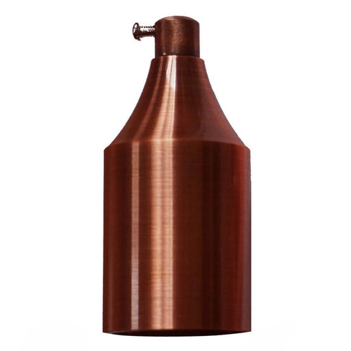 Copper ES E27 Lamp Bottle Shape Antique Bulb Holder~2973 - Lost Land Interiors