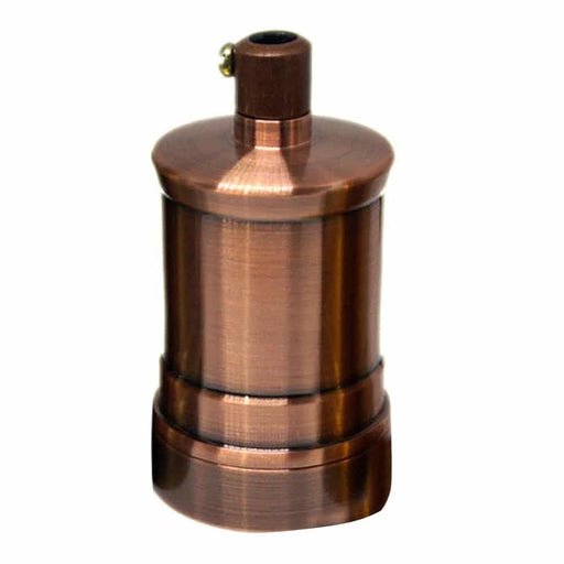 Copper E27 Vintage Industrial Lamp Light Bulb Holder Antique Retro Edison Light fitting~2959 - Lost Land Interiors