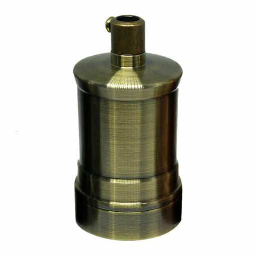 Green Brass E27 Vintage Industrial Lamp Light Bulb Holder Antique Retro Edison Light fitting~2960 - Lost Land Interiors