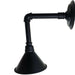 Black Color Wall Pipe Lamp Retro Light Steampunk Vintage Wall Sconce Lights~2606 - Lost Land Interiors