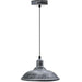 Vintage Pendant Light Shade Metal Lamp Ceiling Lights Brushed Metal Lampshade~1307 - Lost Land Interiors