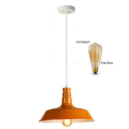 Metal Bowl Shade Pendant Light Chandelier Decorative Hanging Lamp Pendant Lighting Adjustable~1277 - Lost Land Interiors