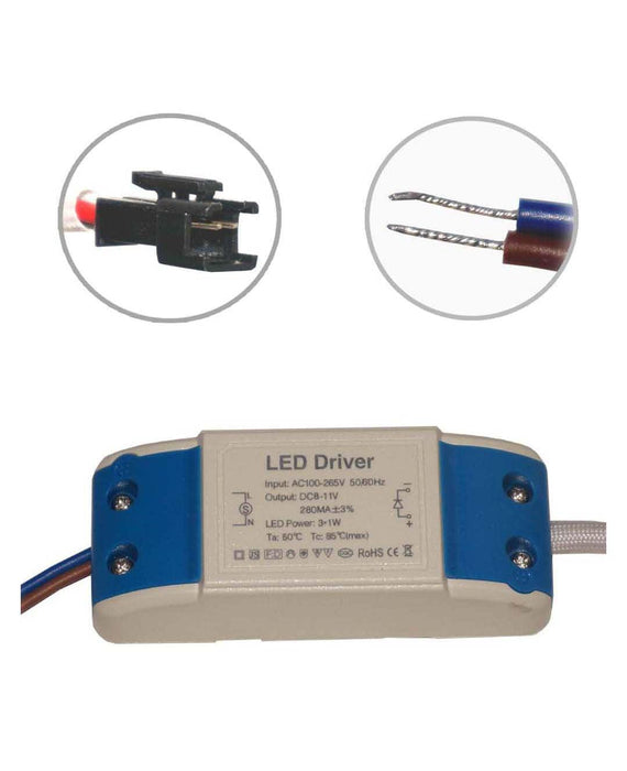 3W 280mAmp DC 8-11V Compact Constant Current LED driver~3333 - Lost Land Interiors