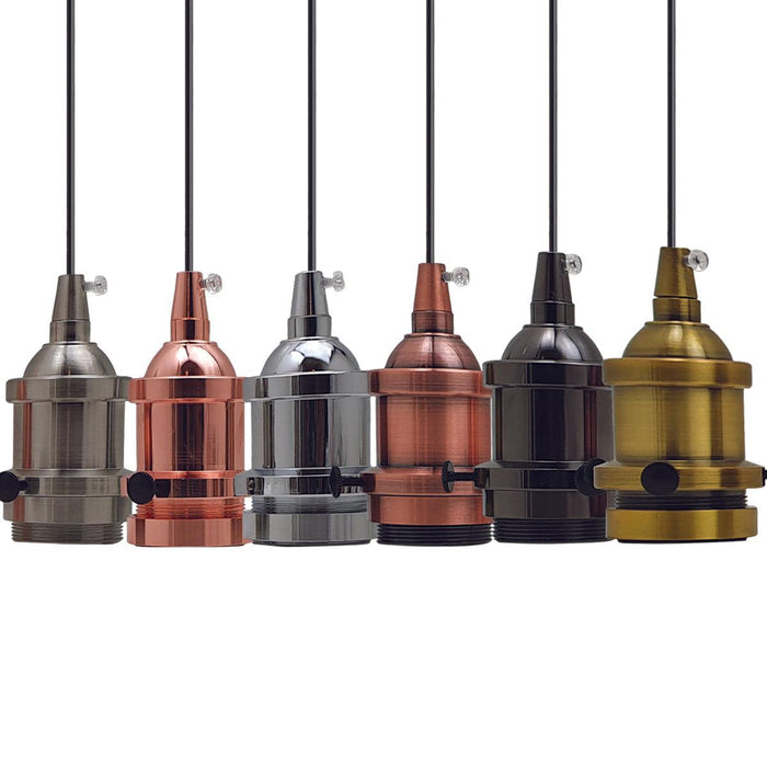 E27 Fitting Vintage Industrial Lamp Light Bulb Holder Modern Style Retro Edison~2683 - Lost Land Interiors