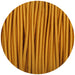 0.75mm 2 Core Round Vintage Braided Deep Gold Fabric Covered Light Flex~3035 - Lost Land Interiors