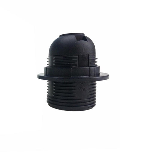 Black click in Screw E27 Light Bulb Lamp Holder Base Pendant Socket~3651 - Lost Land Interiors