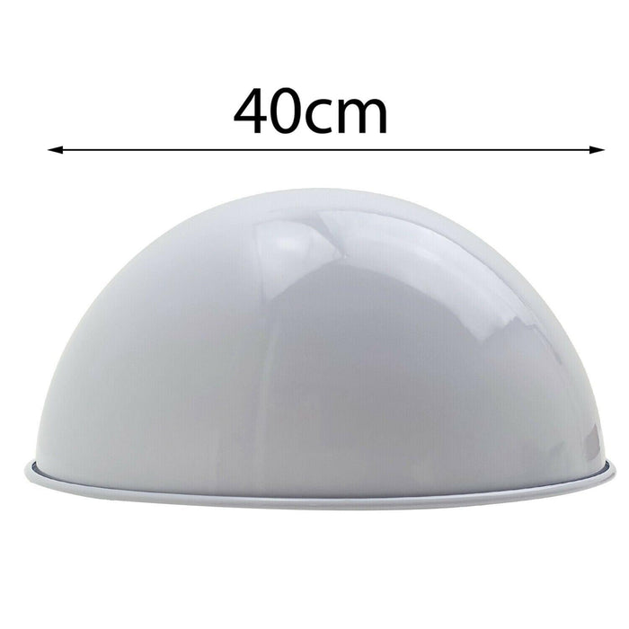 Dome 40cm Wide Lampshade Ceiling Light Shade Pendant Lights Fixture LEDSone UK~3656 - Lost Land Interiors
