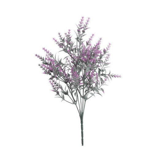 Lavender Bush Lilac/Pink (33cm) Artificial Flowers - Lost Land Interiors
