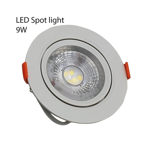 Modern LED Adjustable Tilt Angle Downlight Recessed Round Ceiling Spotlight~2532 - Lost Land Interiors