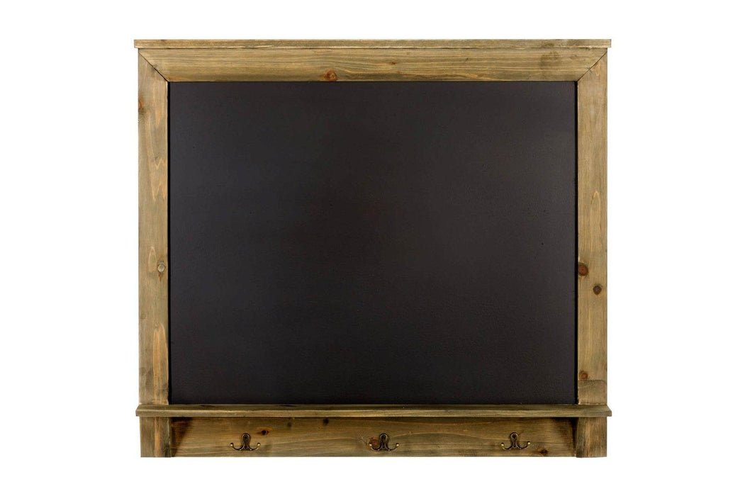 Blackboard with 3 Hooks 79 x 70cm - Lost Land Interiors