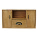 Small Wooden Cabinet with Cupboards, Drawer and Shelf - Lost Land Interiors