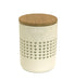 Heart Cut Out Storage Canister With Wood Lid - Lost Land Interiors